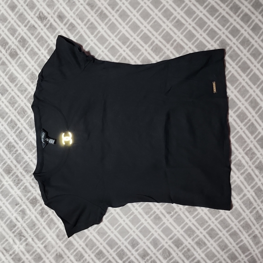 Black casual dress shirt women
